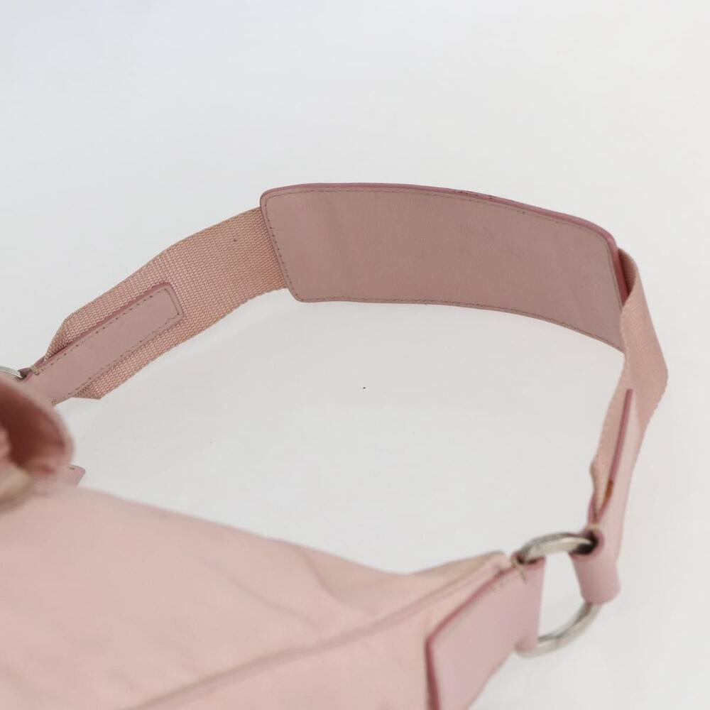 PRADA Shoulder Bag Nylon Pink Silver Auth 157013 - Picture 8 of 16